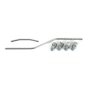 MCS Shovel Rocker Box Oil Line Kit. Chrome – 1966–1984 Shovelhead