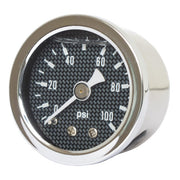 Marshall Oil Pressure Gauge, 0-100 PSI. Stainless Housing