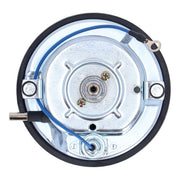 MCS FL Speedometer, ''46-47 Face'', Silver/Black. 1:1 Mph