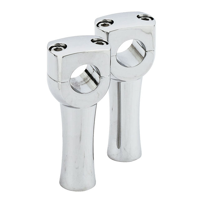 MCS Dighton 4" Domed Risers. Chrome