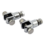 MCS Passenger Foot Peg Stud Assembly. 3/8". Chrome – Universal