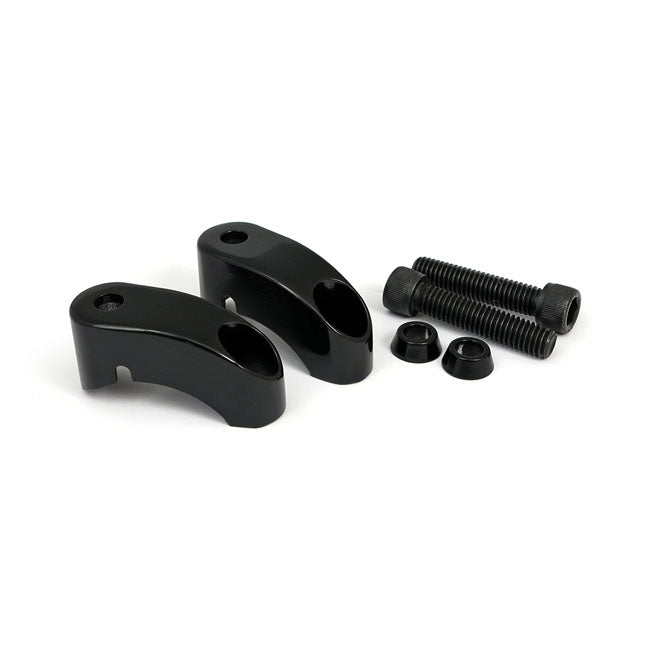 MCS Shortened Turn Signal Mount Kit. Front, Gloss Black – 1987–1994 FXR; 1991–2005 Dyna; 1987–2022…