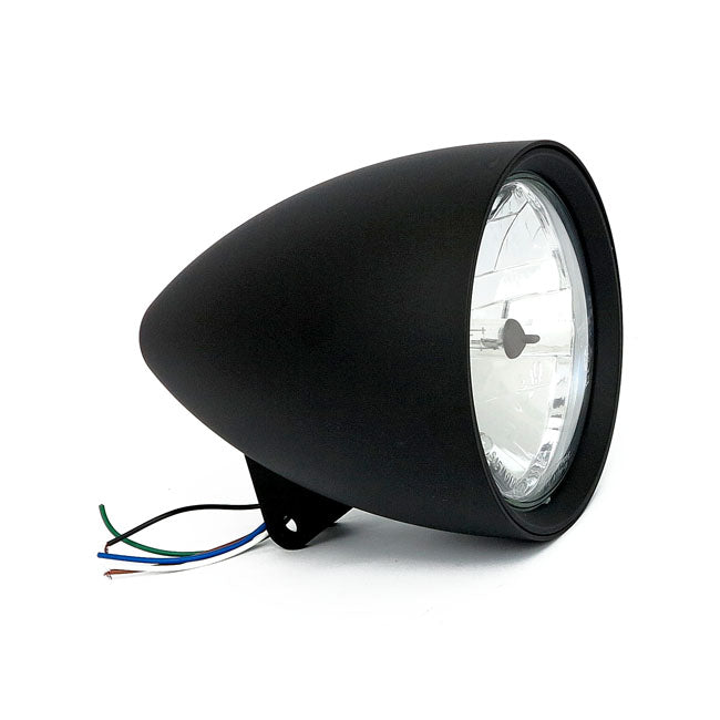 MCS Smoothie 5-3/4" Headlamp without Visor. Black