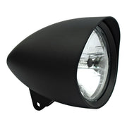 MCS Smoothie 5-3/4" Headlamp with Round Visor. Black