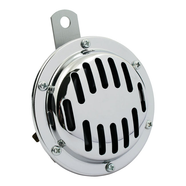 MCS Custom Disc Horn. 101 mm. High Tone. Chrome