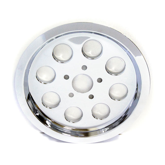 MCS Pulley Cover, Holes. (70T) – 1982–1999 Big Twin; Twin Cam (with 7T…