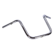 MCS 1-1/4" Buffalo Apehangers, 16" High, Chrome – 1982–2022 H-D with 1" I.D. Risers
