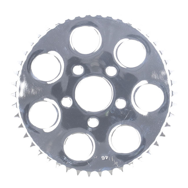 MCS 530 Chain Conversion Rear Sprocket 46t. Chrome – 1986–1992 XL Sportster; 1992–1999 XL…