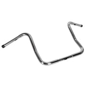 MCS 30mm Dresser Apehanger, 14" Rise, Chrome – 1982–2024 FLH/T; 2008–2023 FLHX with…