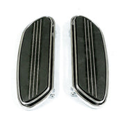 MCS Runway Rider Floorboards, Std. Length. Chrome – 1986–2017 FL Softail; 2012–2016 Dyna FLD…