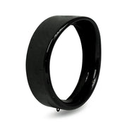 MCS Recessed Trim Ring with Visor. 7" Headlamp. Gloss Black – 1994–2017 FLS/S/TF/TFB/TFBS; FLSTN…