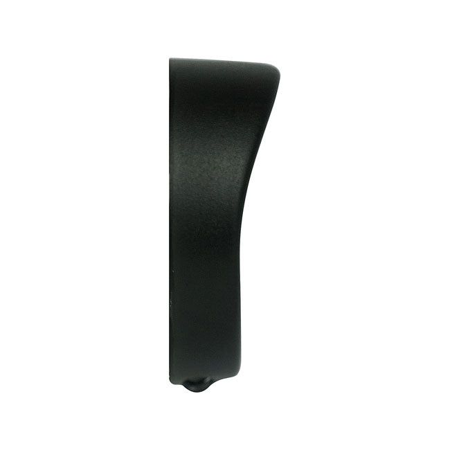 MCS Recessed Trim Rings with Visor. Turn Signals. Black Wrinkle – Front & Rear on: 2014–2022 FLHR…