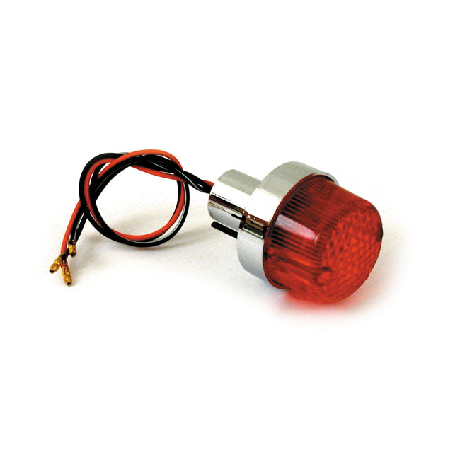Motorcycle Storehouse Retro Taillight, Chrome