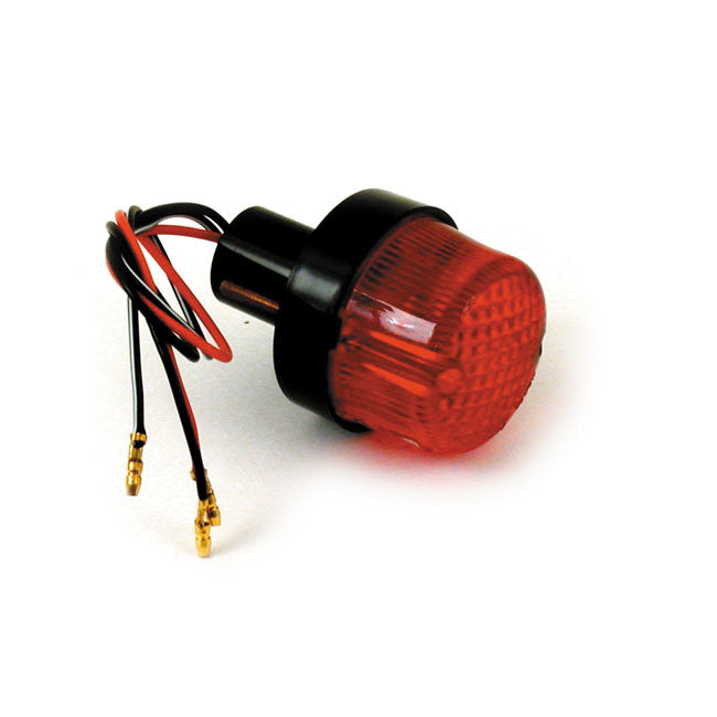 MCS Retro Taillight. No Licence Plate Light. Black – Universal