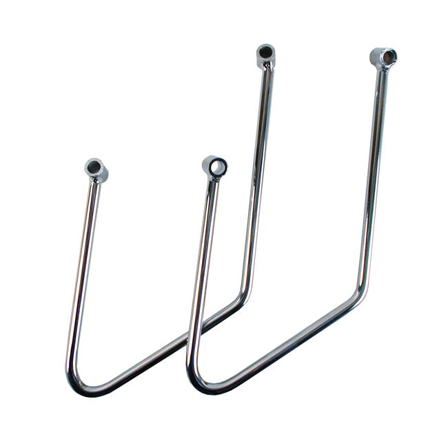 MCS Saddlebag Support Kit. Chrome – 1984–1999 Softail