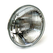 MCS Headlamp Unit H4. Ribbed Lens. 7"