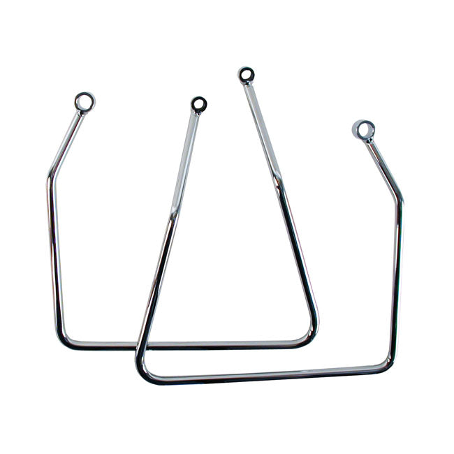 MCS Saddlebag Support Kit. Chrome – 1982–1993 XL Sportster