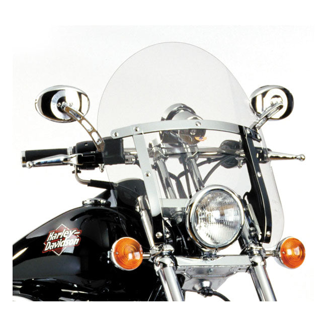 National Cycle Low Boy Heavy Duty™ Windshield - Light Grey – Use 509570/35mm; 500294/39mm…
