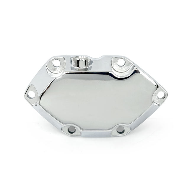 MCS Transmission End Cover, Chrome – 1980–1986 5-Speed Big Twin