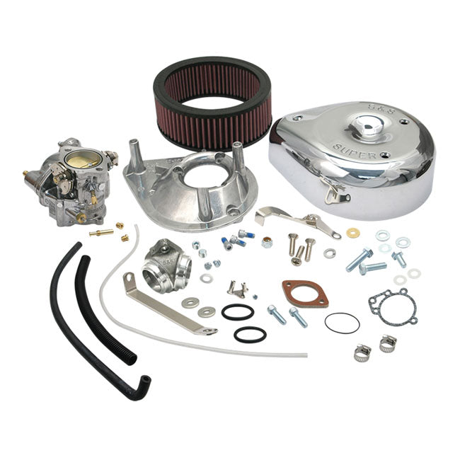 S&S Super E Carburetor Kit – 1957–1978 XL Sportster with O-Ring…