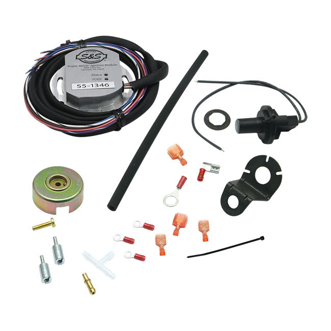 S&S Super Stock Single Fire Ignition Kit. S&S 124" Evo – for 124" S&S Evo Engines