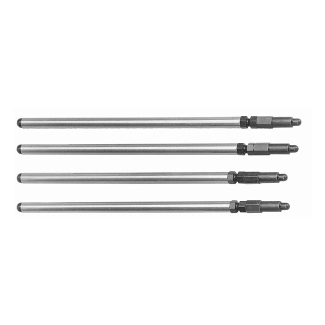 S&S Adj. Chromoly Pushrod Set. Shovel Hydraulic – 1966–1984 Shovelhead with Stock…