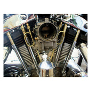 Paughco ''Old STF'' Dual Rocker Box Oil Lines. Brass – 1957–1985 XL Sportster