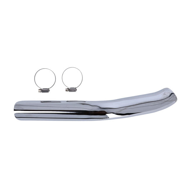 Paughco Heatshield Rear. Chrome