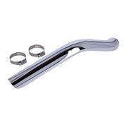 Paughco Heatshield Rear. Chrome