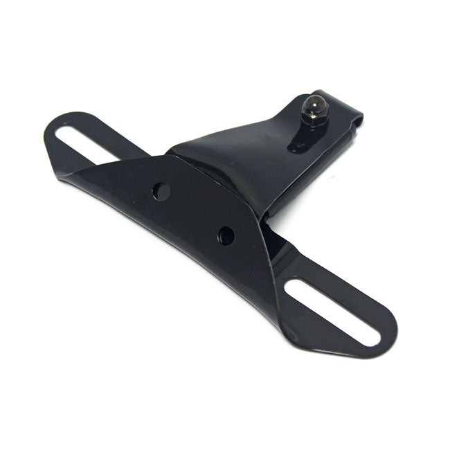 MCS Licence Plate Bracket OEM Style, 2-Hole. Black – OEM 59995-55a – 1955–1972 H-D