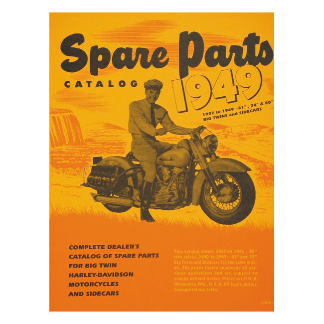 Samwel Parts Catalog 37-49 B.t. & Sidecars – 1937–1949 61"/74" Ohv; 1937–1948 74"/80"…