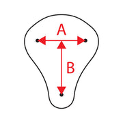 MCS Fitzz, Custom Solo Seat. Black Diamond. Large. 6Cm Thick – Universal
