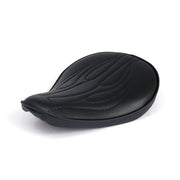 MCS Fitzz, Custom Solo Seat. Black Flame. Small. 4Cm Thick – Universal