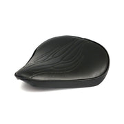MCS Fitzz, Custom Solo Seat. Black Flame. Large. 4Cm Thick – Universal