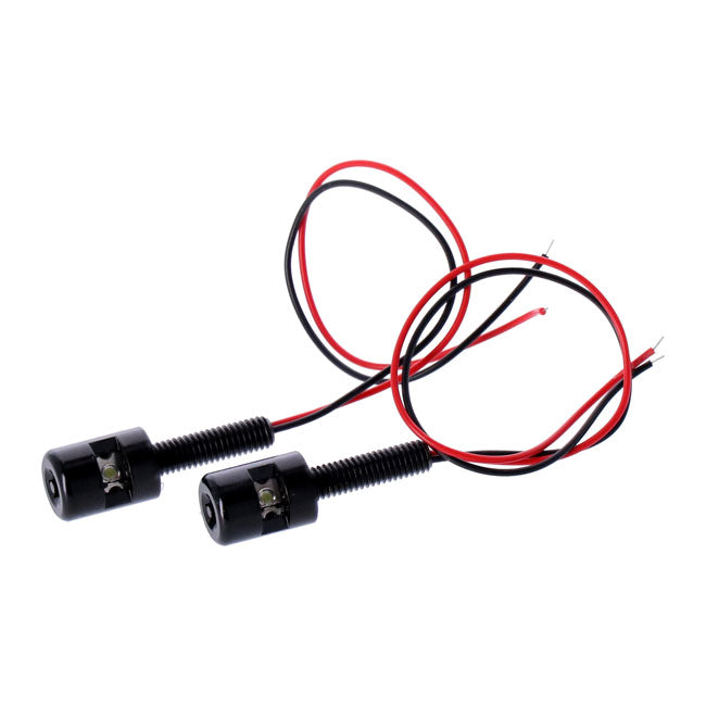 MCS Licence Plate Light, LED. Gloss Black