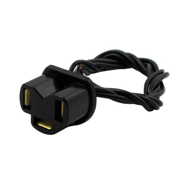 MCS H4 Headlamp Wiring Plug, 3 Prong – Universal
