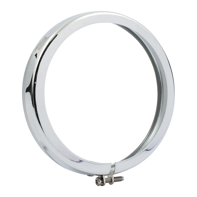 MCS Late Style Spotlamp Trim Ring. 4.5". Chrome – 1962–2024 FL