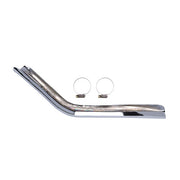 Paughco Heatshield Rear. Chrome