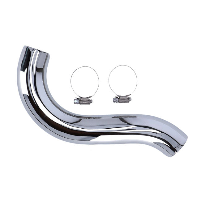 Paughco Heatshield Rear. Chrome