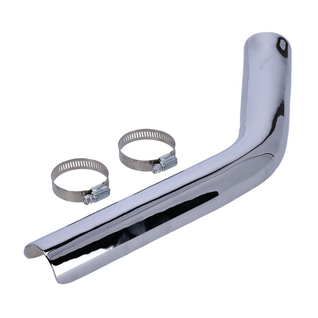 Paughco Heatshield Rear. Chrome
