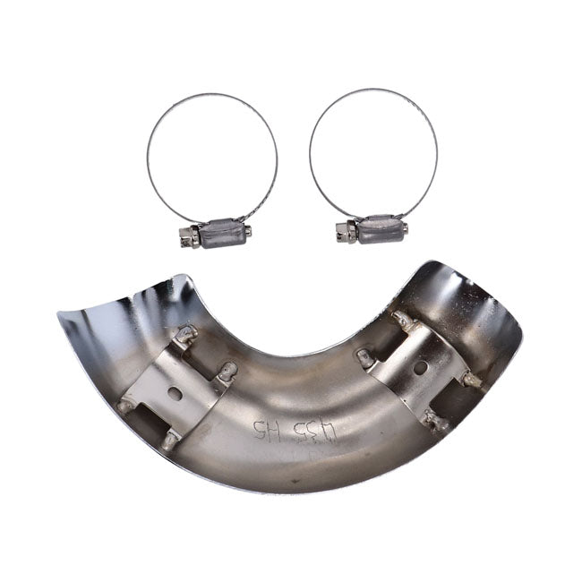 Paughco Heatshield Right Rear Snail – 1980–1984 FLT/Touring Shovel