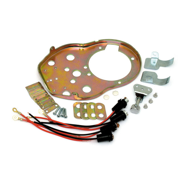 MCS Base Plate Mount Kit, Cateye Dash (36-46) – 1936–1946 Big Twin