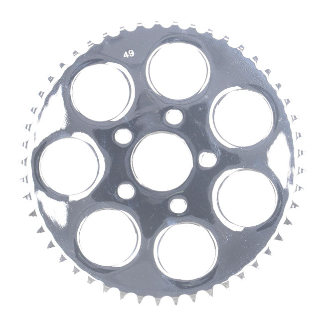 MCS Chain Conversion Rear Sprocket 49t. Chrome – 1986–1992 XL Sportster; 1992–1999 XL…