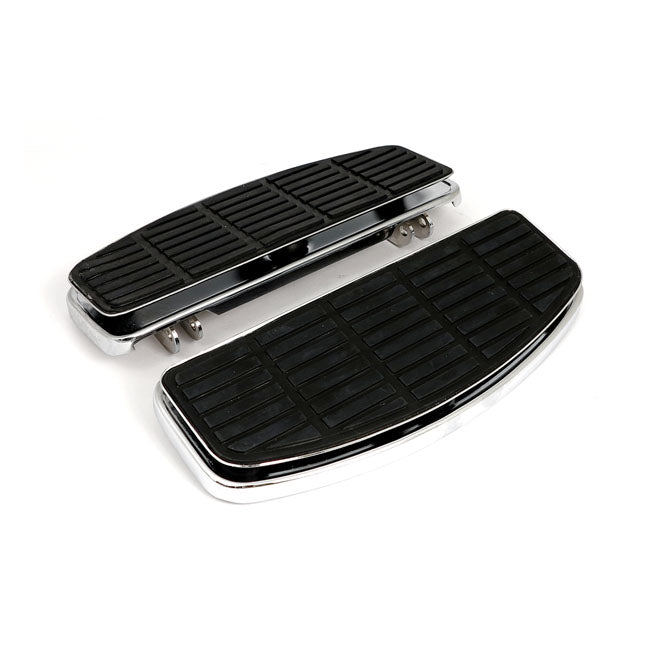 MCS Traditional Shaped Floorboards. Chrome – 1986–2017 FL Softail; 2012–2016 Dyna Fld…