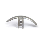 MCS 49-84 FL Custom Narrow Front Fender. Raw Steel, Ribbed – 1949–1984 FL; FLH with Narrow 19" or 21"…