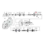 MCS Thrust Washer, Transmission Mainshaft, Right Side .080" – 1952–1956 K; KH; 57-E84 XL Sportster