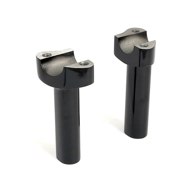MCS OEM Type Style Risers, Threaded. 4.5" Rise. Chrome – OEM 56098-80