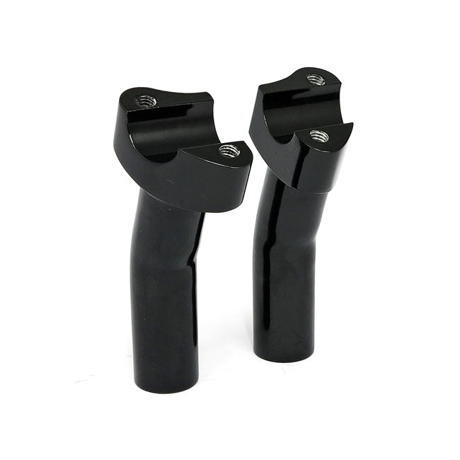 MCS Forged Aluminium Risers Pullback, 4-1/2" Rise. Black