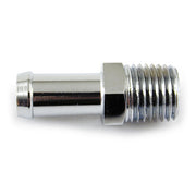 Gardner-Westcott Oil Line Fitting, Straight. 1/4" NPT to 3/8" Hose. Chrome
