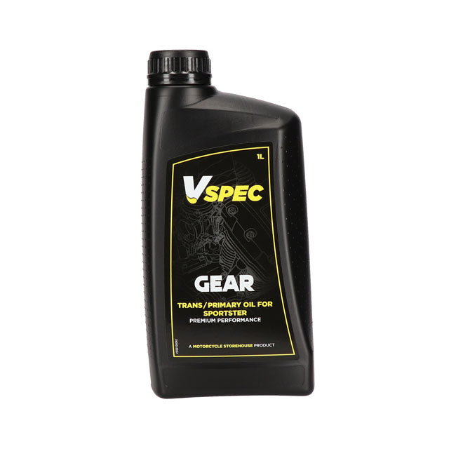 Vspec XL Sportster Primary/Transmission Oil. 1 Liter Bottle – 1971–2022 XL Sportster; 1983–1984…